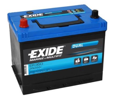 Акумулятор 80Ah-12v Exide (270*173*222) L, EN570